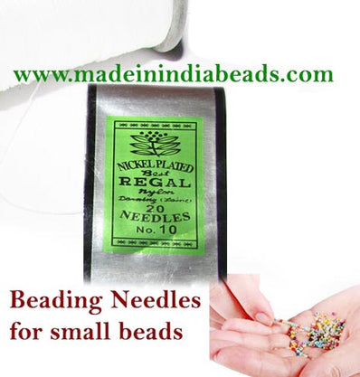 Price Per 20/Pcs. Pack,Perfect for stringing glass beads Needle Size 40mm