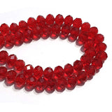 8x10mm Crystal Rondelle Beads, Crystal Glass Beads For Jewelry making Length of strand: 41 cm ( 16 inches ) About 70~72 Beads