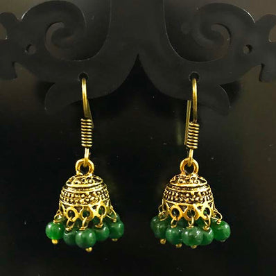High Quality Indian Made Oxidized Jhumka Earring Sold by per Pair Pack