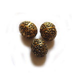 4 Pcs Pack  Filigree Handmade Beads