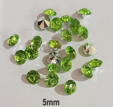 500 Pcs Pack, Point Back Resin Craft Gems Kundan Stone Used in Clothing, Jewelry adornment, Crafts  etc. Not adhesive Flat Back can use glue to finish your project