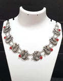 Rajasthani Boho Gypsy Oxidized metal jewellery Necklace Sold Per Piece cheapest oxidised jewellery online