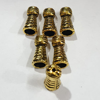 20 Pcs Alloy Spacer Bead Bar, silver plated