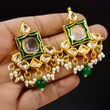 ''EXCLUSIVE'' Hand Crafted Kundan Earrings Sold by per Pair pack