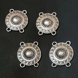 10 Pcs Pack Channel Connector Jewellery Making Findings Oxidized Tone Best for Earring Necklace and Bracelets Connect for Jewellery