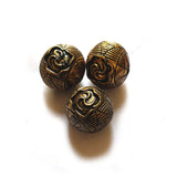 4 Pcs Pack  Filigree Handmade Beads