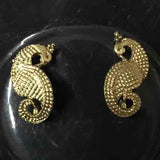 5 Pair Pack New Designed Peacock Ear Studs cum Ear cuffs