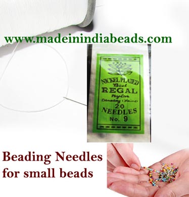 Price Per 20/Pcs. Pack,Perfect for stringing glass beads Needle Size 40mm