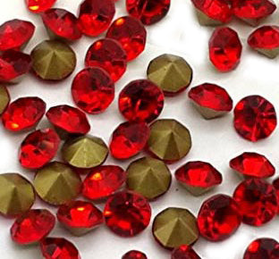5.80mm, Flatback Chatons, Glass Rhinestone, Sold Per Pack of 144 Pcs, Size SS-27