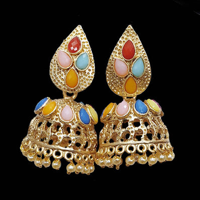 Traditional Marriage Party Bridal Earring Bold Large and Heavy Eye Catching