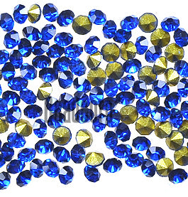 5.50mm, Flatback Chatons, Glass Rhinestone, Sold Per Pack of 144 Pcs, Size SS-25