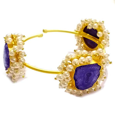 ''Trending'' Limited Edition Druzy Handmade Kadas, Free Size Sold by per piece