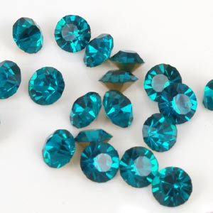 3.3mm, Flatback Chatons, Glass Rhinestone, Sold Per Pack of 144 Pcs, Size SS-13