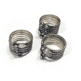 Fashion Rings Jewellry Oxidized Sold Per Piece Pack