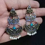 Earrings (Handmade) Alluring designs, Brass work,sold by per pair pack (limited Edition)