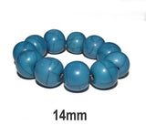 10 Pcs Pack Size about 14mm,Round, Resin Beads, Maroon Color,