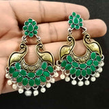 Earrings (Handmade) Alluring designs, Brass work,sold by per pair pack (limited Edition)