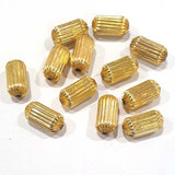 9x18mm Light Weight large size metal beads, Sold Per pack of 10 Pcs
