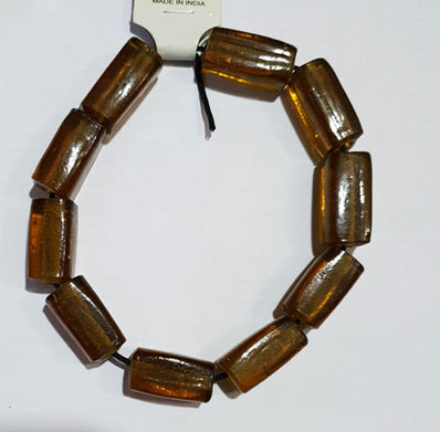 26X13mm, Large Hole and Large Size Trade Glass Beads, Make Jewellery something different