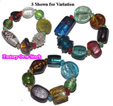 Factory Ovar Stock, Unbeatable Price !Funky Colorful stretchy bracelet