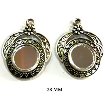 Mirror work Pendant Sold by per piece pack