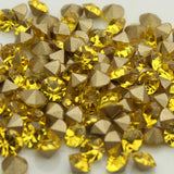 3.5mm, Flatback Chatons, Glass Rhinestone, Sold Per Pack of 144 Pcs, Size SS-14