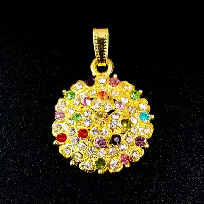 28x40 mm Stone Pendants high quality stone setting gold plated Sold by Per Piece
