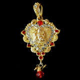 35x70 mm Stone Pendants high quality stone setting gold plated Sold by Per Piece