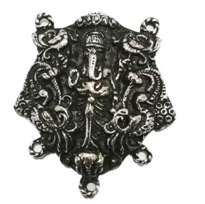 Deep Oxidizex,About 44mm Temple Pendants, Sold Per Piece.