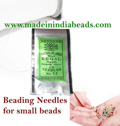 Price Per 20/Pcs. Pack,Perfect for stringing glass beads Needle Size 40mm