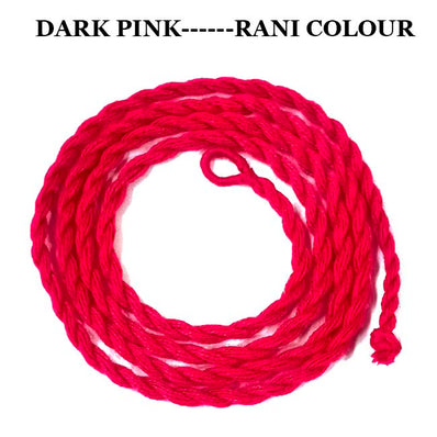 Handmade Jewelry Making Cotton Dori Rope Maroon Sold by per Piece '30inch'