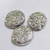 10 Pcs Pack, Approx Size 22mm,Aluminum Metal Beads, Antiqued, Light Weight for Tribal Jewellery