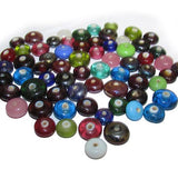 10-8mm 475 pcs Beads in a kilogram, Basic plain glass beads, Sold Per 250 Gram Pack Wholesale