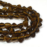 Brown Glass Beads