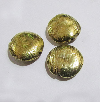 10 Pcs Pack, Approx Size 20x20mm,Aluminum Metal Beads, Antiqued, Light Weight for Tribal Jewellery