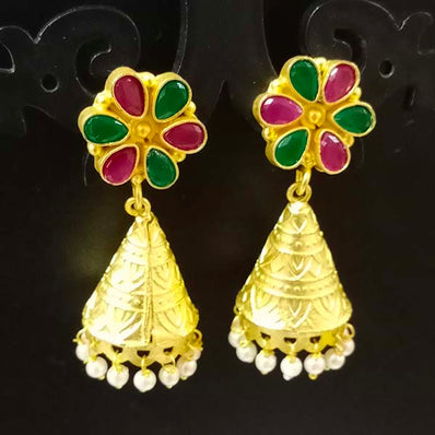 ''EXCLUSIVE''46-50 mm Hand Crafted Kundan Earrings Sold by per Pair pack