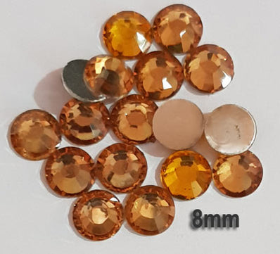 500 Pcs pack Round Acrylic stone for adornment Size mentioned on image