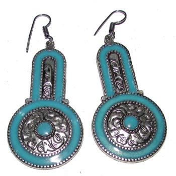 Size 60x35mm Per pair Pack Nepali Earrings,