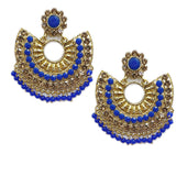 Traditional Marriage Party Bridal Earring Bold Large and Heavy Eye Catching