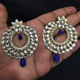 Traditional Marriage Party Bridal Earring Bold Large and Heavy Eye Catching