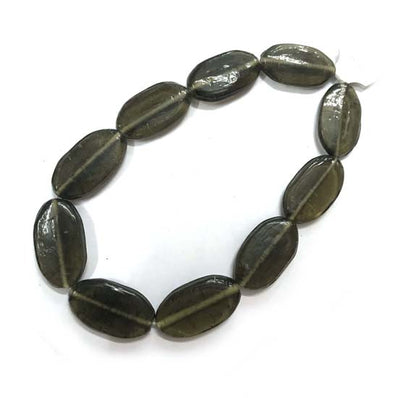 24x42mm Size 10 Beads Plain Large Size Vintage Glass Beads, Hole Size about 3~5mm Unbeatable Discounted Price offered Made Ethnic and Fancy Necklace, No Exchange or Refund Due to Sale Item