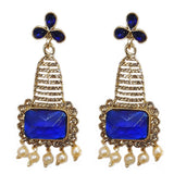 Traditional Marriage Party Bridal Earring Bold Large and Heavy Eye Catching