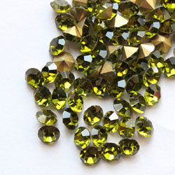 3mm, Flatback Chatons, Glass Rhinestone, Sold Per Pack of 144 Pcs, Size SS-11