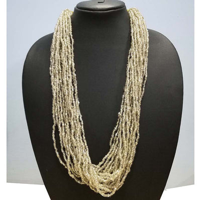 20~30 Line 28" long Multi Row Seed Beads Glass Jewellery Necklace