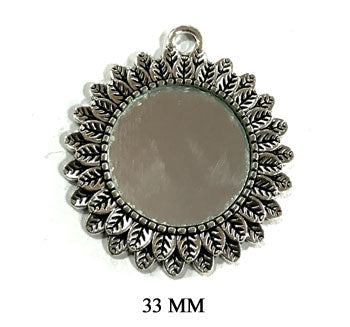 Mirror work Pendant Sold by per piece pack