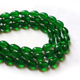 8x11mm Glass Beads Sold Per Strand of 16" About 32~33 Beads Colorful Agate,onex, jade Replica (Imitation) No Guarantee and Exchange due to color dyed