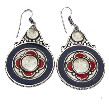 Size 52x36mm Per pair Pack Nepali Earrings,