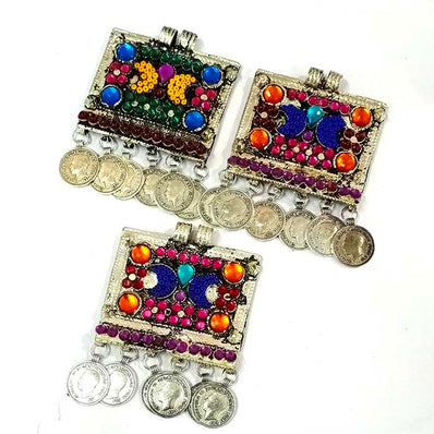 Afghan Kuchi Amulets Pendants