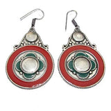 Size 52x36mm Per pair Pack Nepali Earrings,