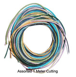 10 Meter Cotton Wax Beading Cords, Assorted colors in Size 0.5mm and 1mm sizes